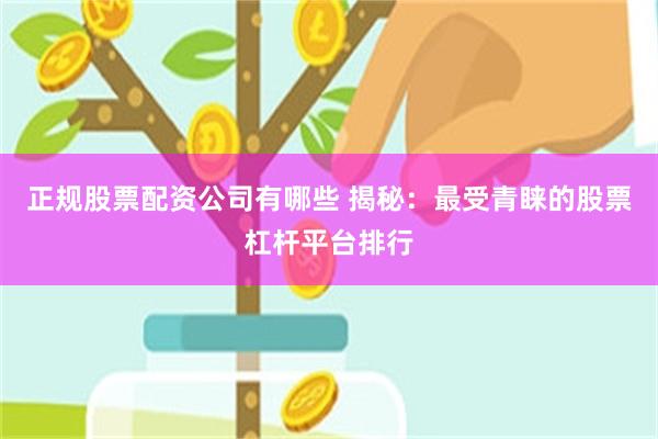 正规股票配资公司有哪些 揭秘：最受青睐的股票杠杆平台排行