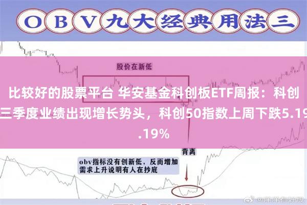 比较好的股票平台 华安基金科创板ETF周报：科创板三季度业绩出现增长势头，科创50指数上周下跌5.19%