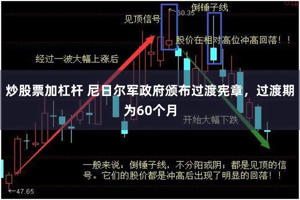 炒股票加杠杆 尼日尔军政府颁布过渡宪章，过渡期为60个月
