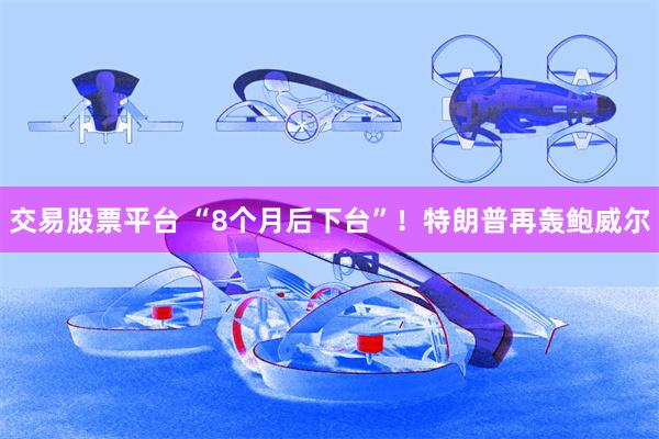 交易股票平台 “8个月后下台”！特朗普再轰鲍威尔