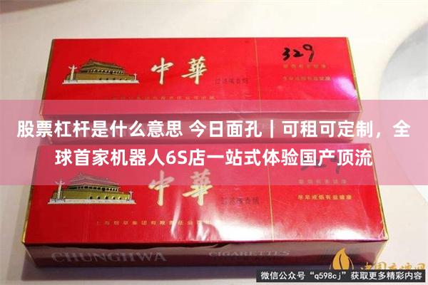 股票杠杆是什么意思 今日面孔｜可租可定制，全球首家机器人6S店一站式体验国产顶流