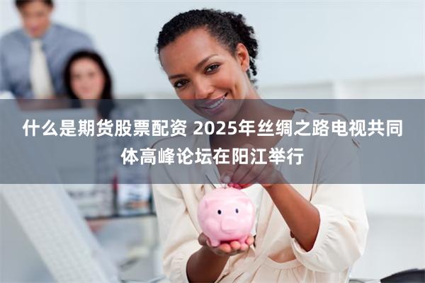 什么是期货股票配资 2025年丝绸之路电视共同体高峰论坛在阳江举行