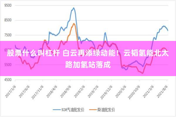 股票什么叫杠杆 白云再添绿动能！云韬氢能北太路加氢站落成