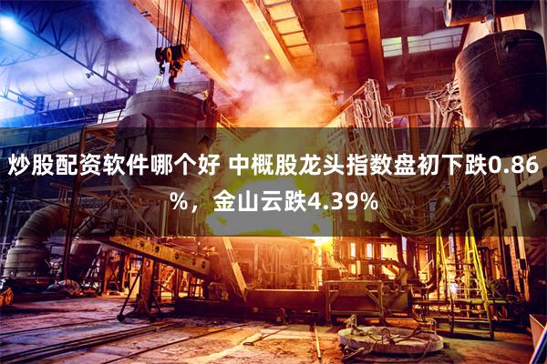 炒股配资软件哪个好 中概股龙头指数盘初下跌0.86%，金山云跌4.39%