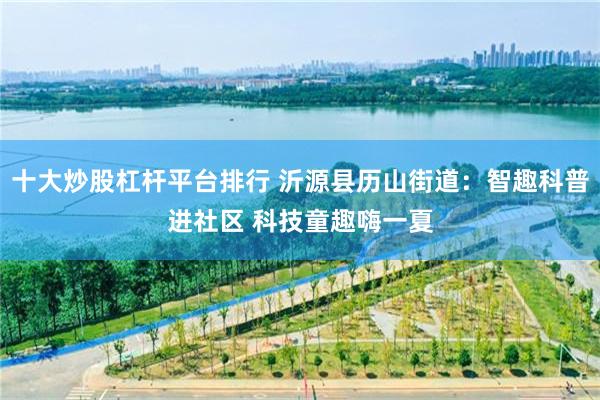 十大炒股杠杆平台排行 沂源县历山街道：智趣科普进社区 科技童趣嗨一夏